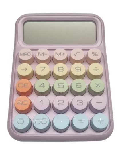 Maxx Renkli Büyük Düğmeli Hesap Makinesi MX1600