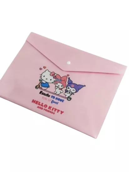 Keskin Color Hello Kitty Kuromi Çıtçıtlı Dosya A4