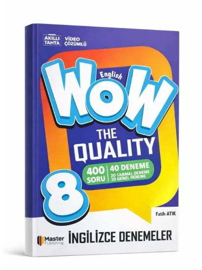 WOW 8 ENGLISH THE QUALITY İNGİLİZCE DENEMELER 
