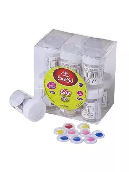 Bu-Bu Renkli Oynar Göz Renkli 18 mm 8 gr
