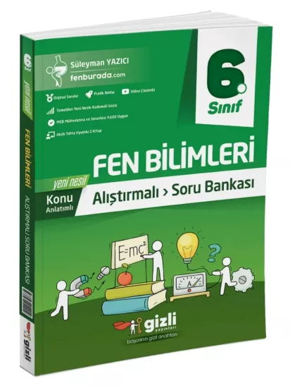 6.sınıf fen bilimleri kaynak kitapları