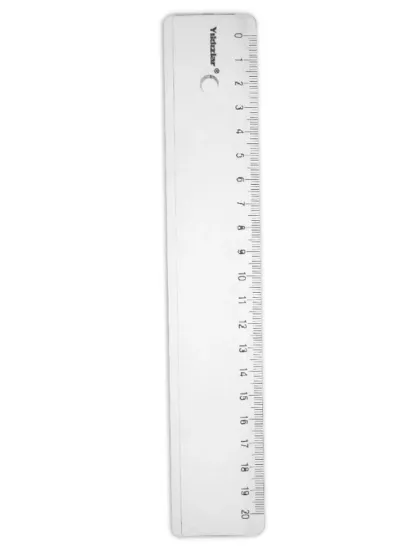 YILDIZLAR LÜKS BÜRO CETVELİ 20 CM NO:60