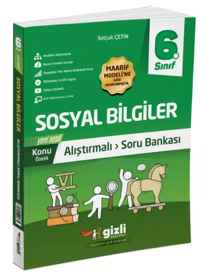 6.Sınıf Sosyal Bilgiler Konu Anlatımlı Soru Bankası