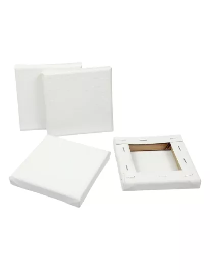 Kanvsa Tuval 10x10 cm Küçük Boy Kare Tuval 