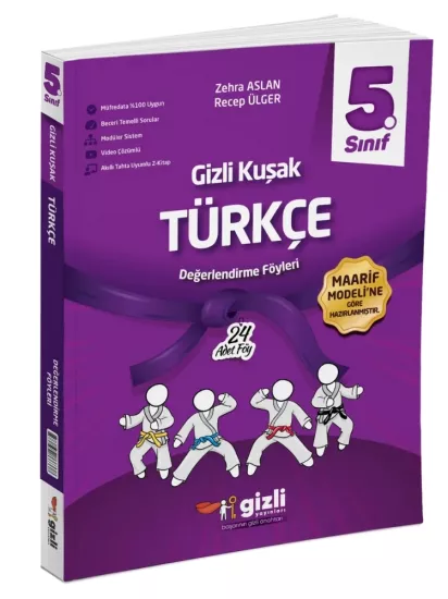 5. Sınıf Türkçe Gizli Kuşak Değerlendirme Föyleri
