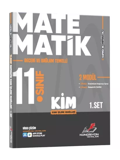 Kondisyon KİM 11. Sınıf Matematik Konu İşleme Mod.