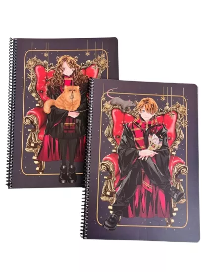 Harry Potter Kareli Spiralli Defter A4 Ron Weasley