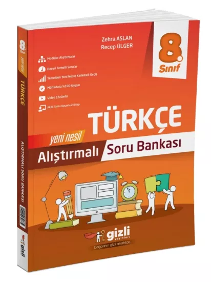8. Sınıf Lgs Türkçe Alıştırmalı Soru Bankası