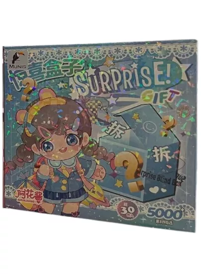 Munis Sürpriz  Hediye Kutusu Eğlenceli Stickerları