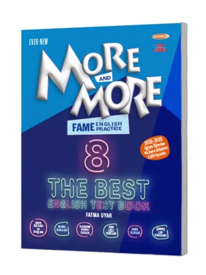 More&more 8.sınıf İngilizce test kitapları