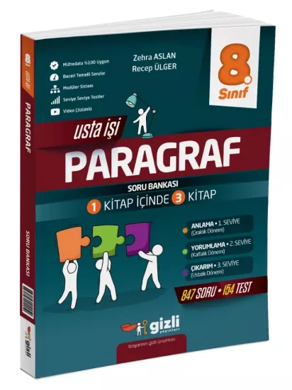 8.sınıf paragraf deneme soruları
