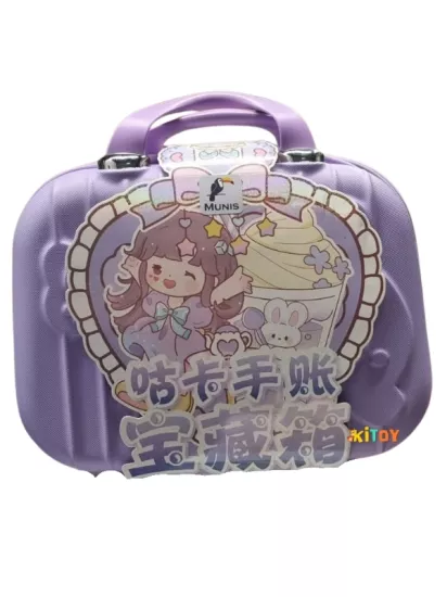 Munis Sürpriz Anime DünyasıStickerları Mini Valiz