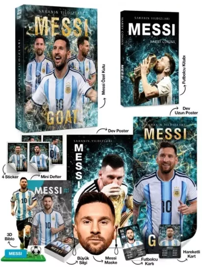 Messi Özel Kutulu Set – Sahanın Yıldızları
