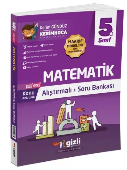 5.sınıf Matematik konu anlatımlı soru bankası