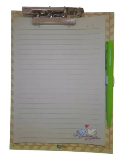 Notyaz Sekreterlik(kalemli, desenli)210*145 mm