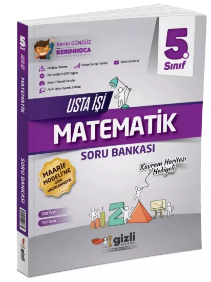 5. Sınıf Matematik Usta İşi Soru Bankası 