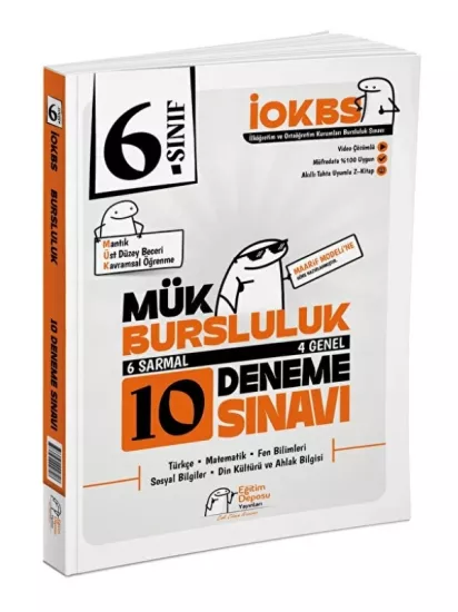 Eğitim Deposu Yayınları 6.Sınıf İOKBS Bursluluk 