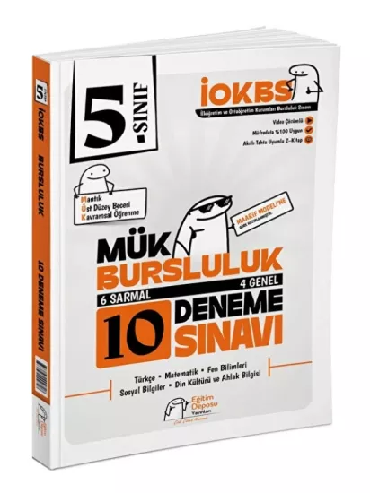 Eğitim Deposu Yayınları 5.Sınıf İOKBS Bursluluk 