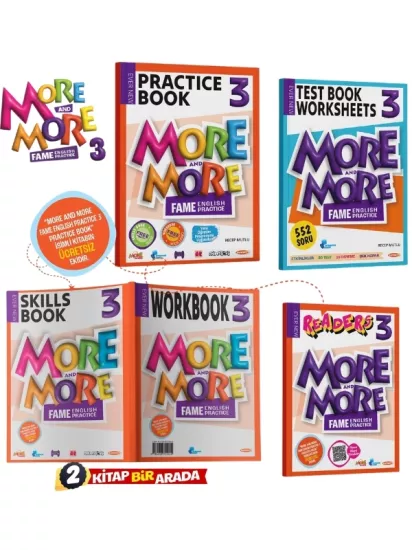 MORE&MORE PRACTICE BOOK SETİ TEST BOOK WORKSHEETS 