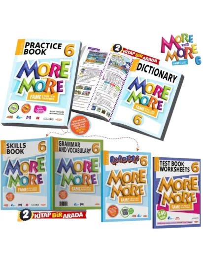 More&more ortaokul İnglizce Çalışma Kitapları