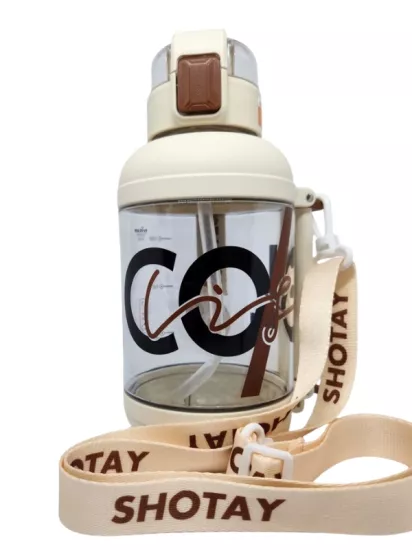 Shotay ST7227 1500ml Tritan Matara  Şeffaf Matara