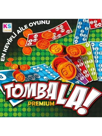 KS Games Lüx Tombala Yılbaşı Eğlenceli Kutu Oyunu