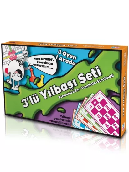 KS Games 3’lü Yılbaşı Seti 3 Oyun 1 Arada 