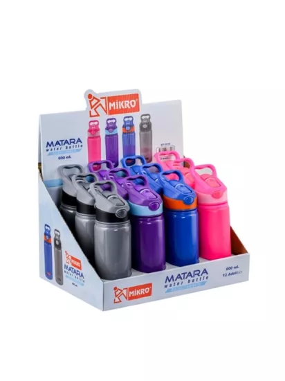Mikro 600 ml Aliminyum Matara MT-2515 Mor 