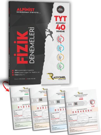 TYT hazırlık güncel içerikli Fizik denemeler
