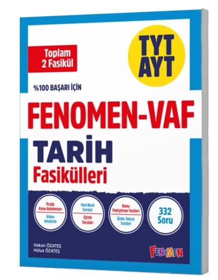 Fenomen TYT - AYT hazırlık Tarih fasikülleri