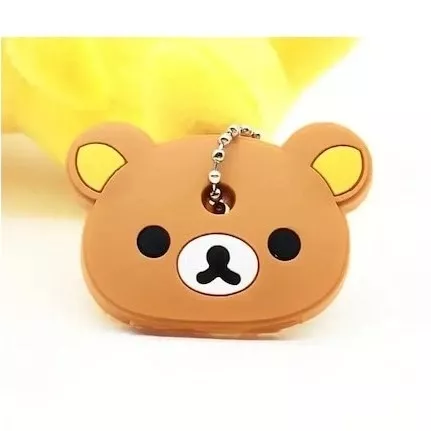 Key Cover Anahtar Kılıfı Karikatürlü Silikon
