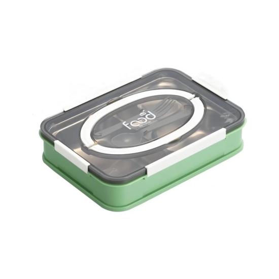 Vagonlife Yemek Kabı Paslanmaz Çelik Bölmeli Lunch Box 