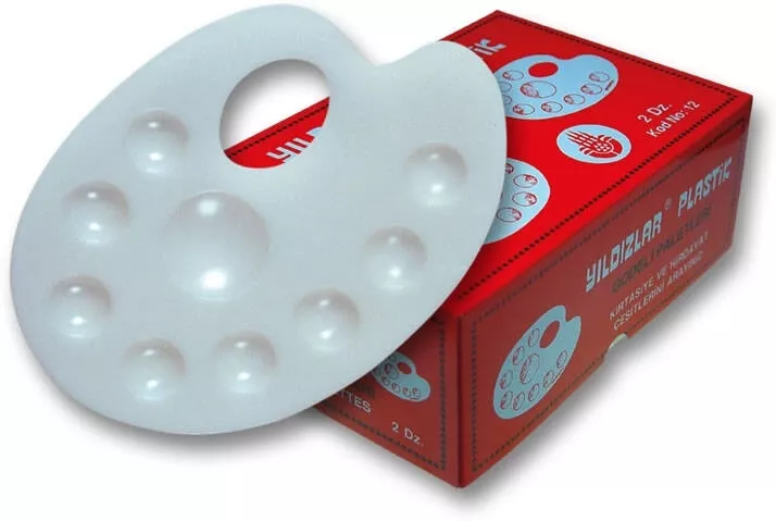 Beş Yıldızlar Oval Godeli Palet Küçük 012  