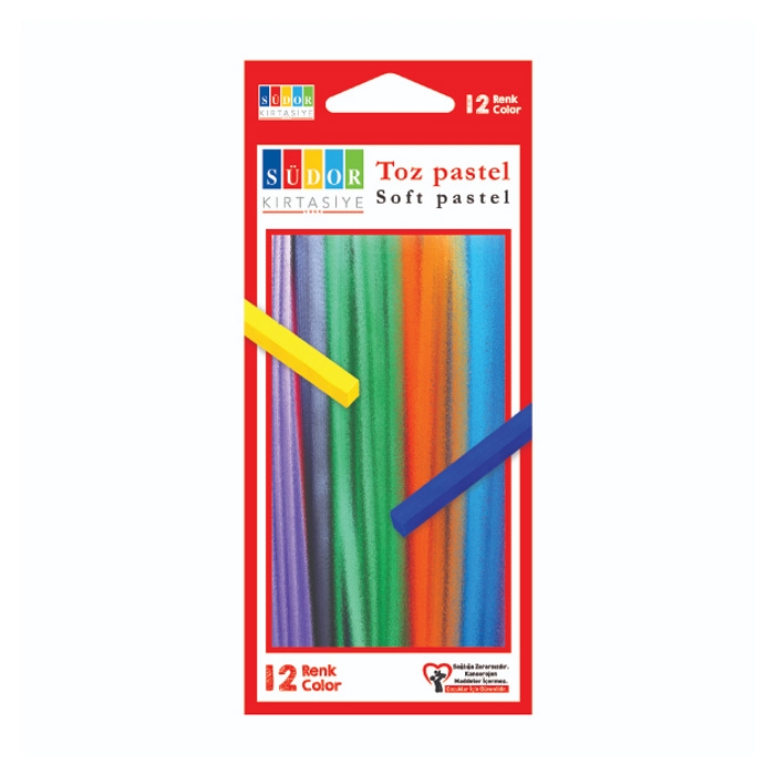 Südor Toz Pastel Boya 12 Renk