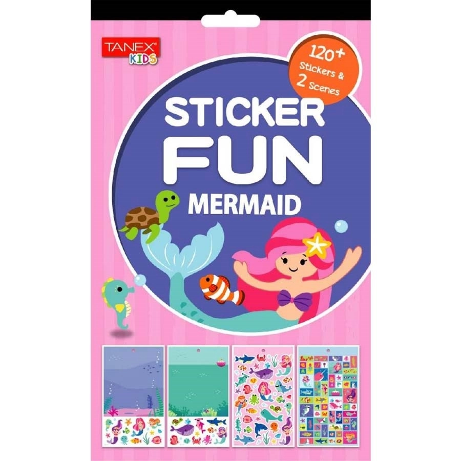 Tanex Minik Deniz Kızı Sticker TNX-25475