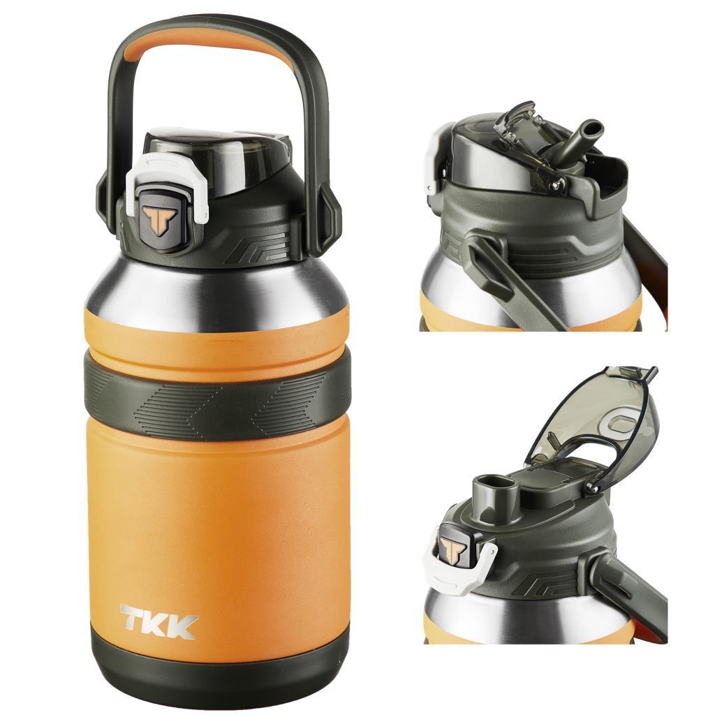 Vagonlife TKK Çelik Termos T2031 1500 ml Turuncu