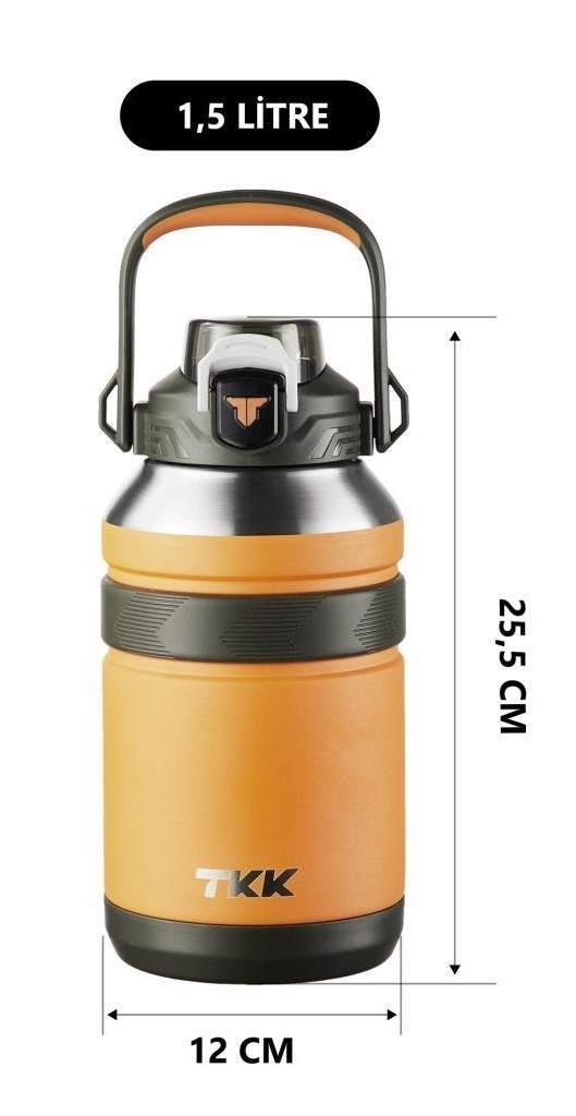 Vagonlife TKK Çelik Termos T2031 1500 ml Mavi