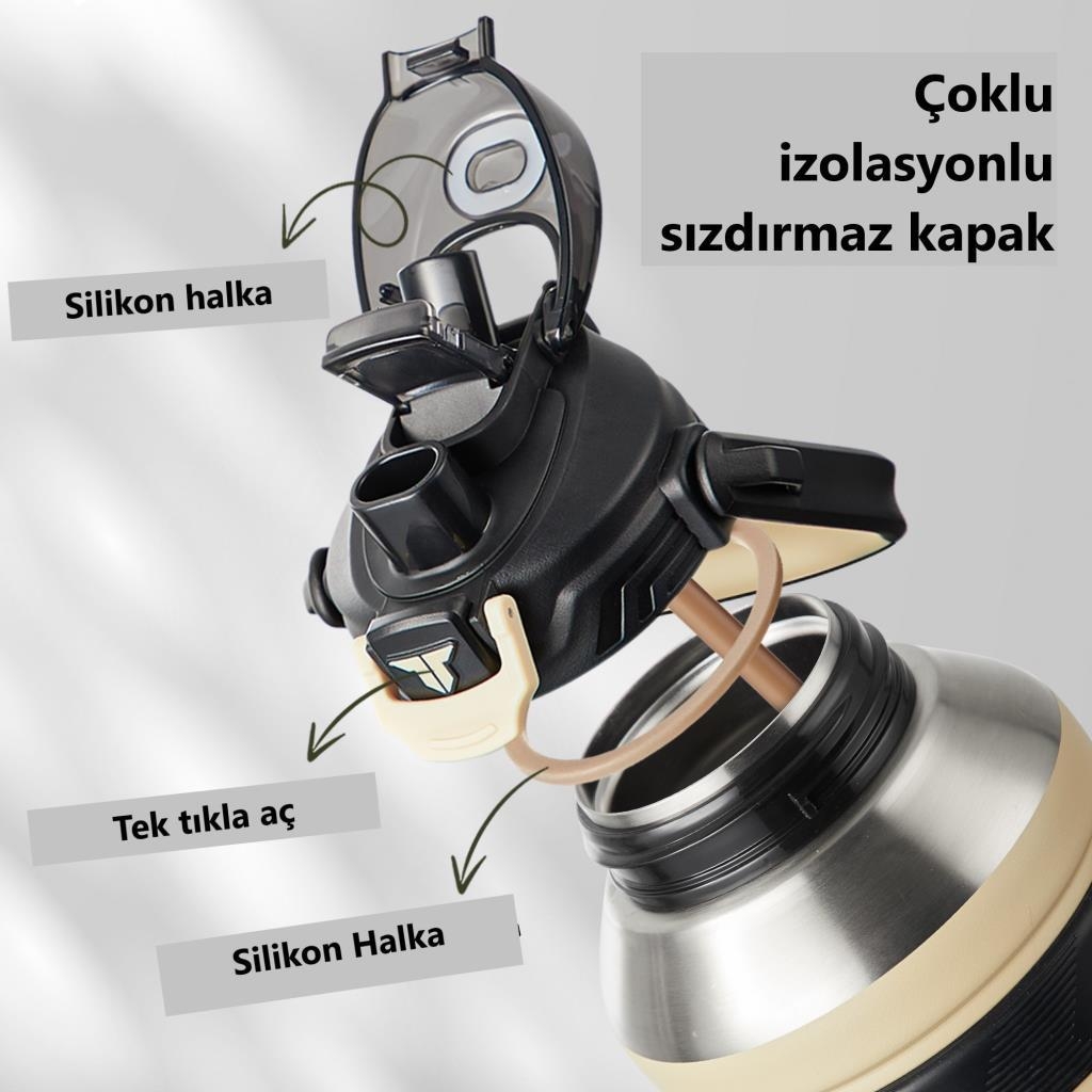 Vagonlife TKK Çelik Termos T2031 1500 ml Mavi