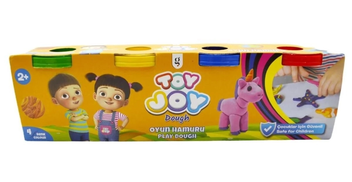 Toy Joy Dough Oyun Hamuru 4 Renk 480 Gram