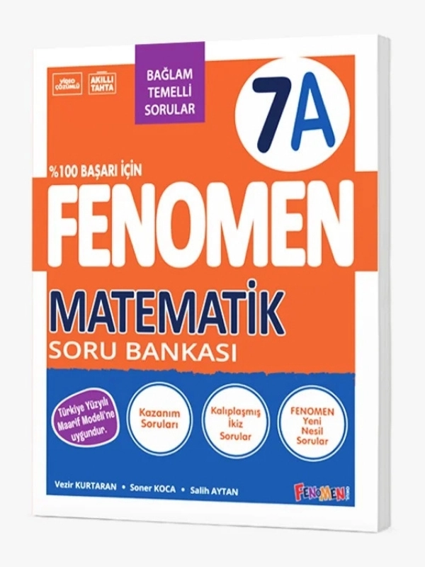 Fenomen 7 Matematik A Soru Bankası BAĞLAM TEMELLİ SORULAR - 2026 Basım