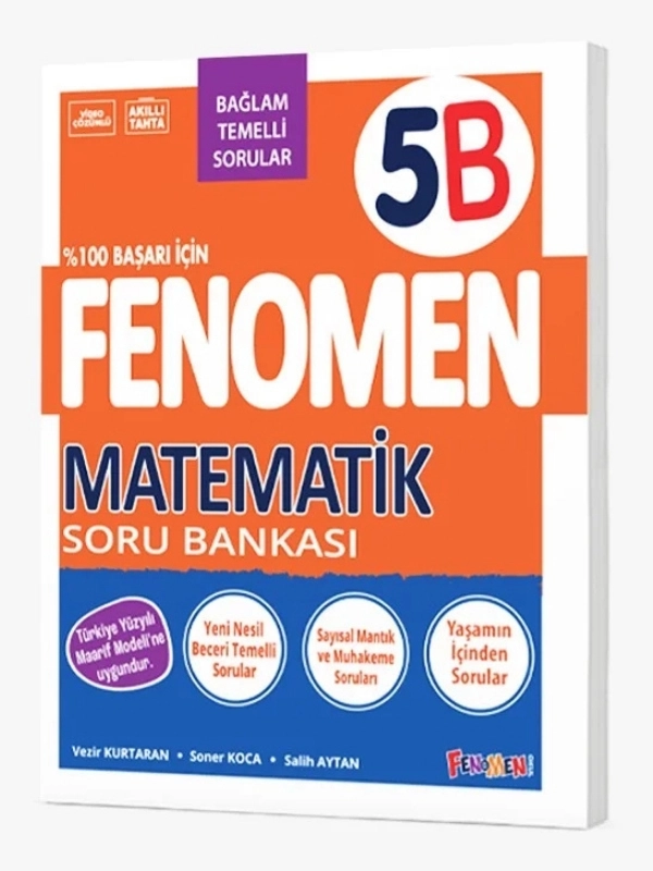 Fenomen 5 Matematik B Soru Bankası BAĞLAM TEMELLİ SORULAR  - 2026 BASIM