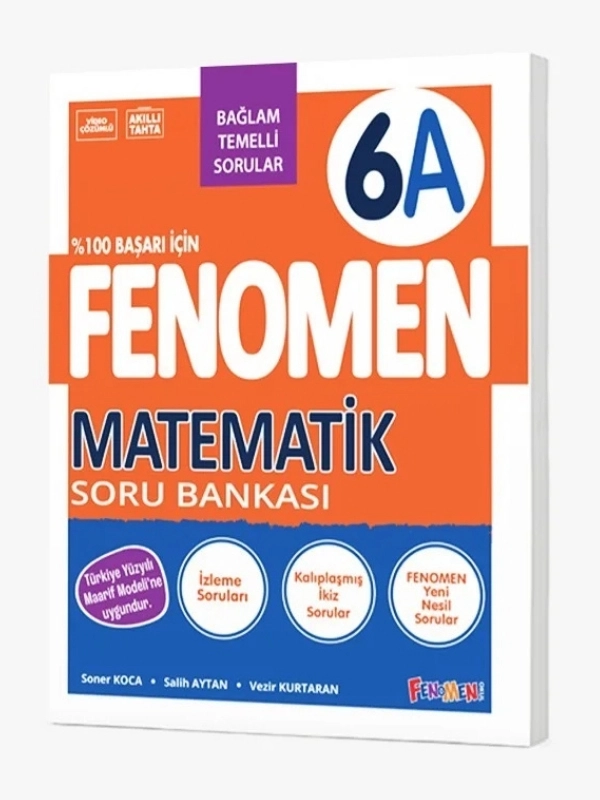Fenomen 6 Matematik A Soru Bankası BAĞLAM TEMELLİ SORULAR 2026 BASIM