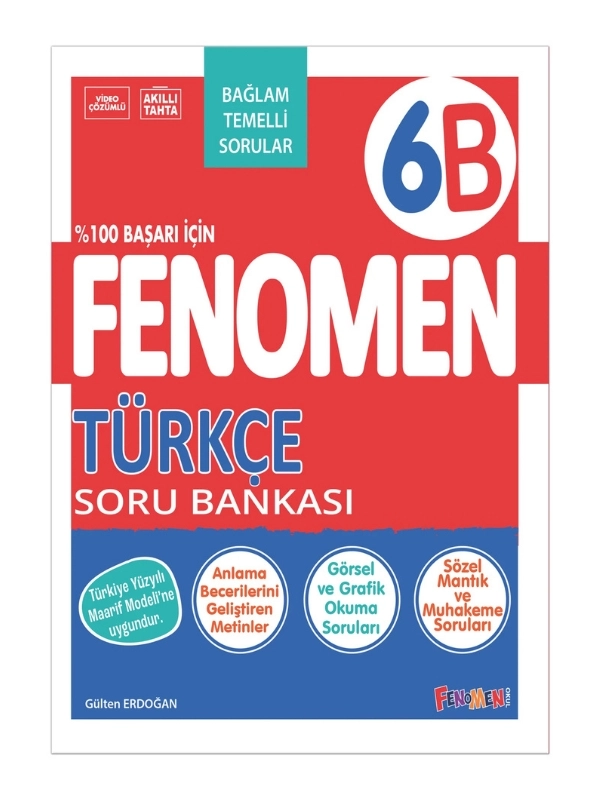 Fenomen 6 Türkçe B Soru Bankası BAĞLAM TEMELLİ SORULAR 2026 BASIM
