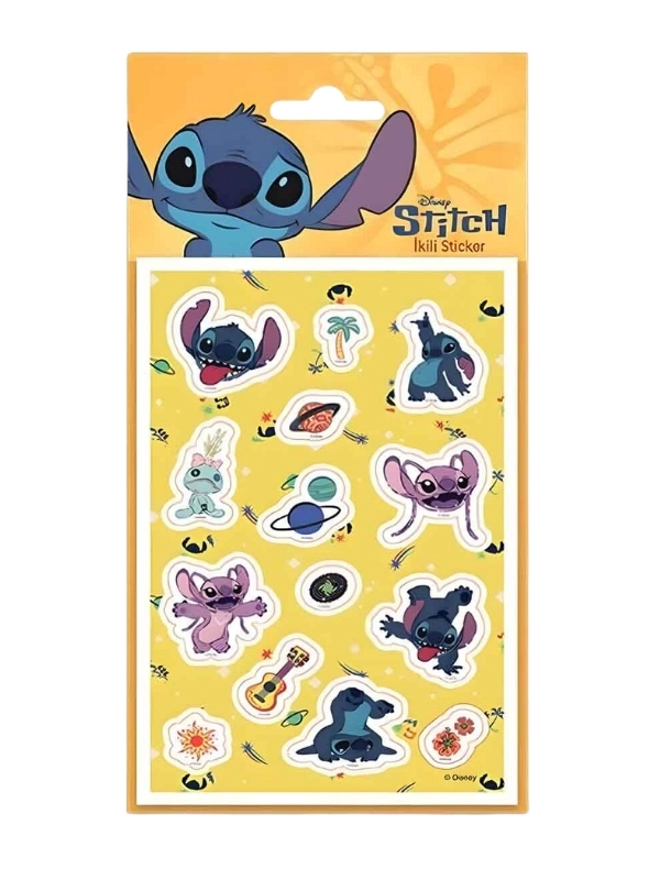 Keskin Color Stitch 2’li Sticker Paketi 221400-14 - Sarı  Pembe