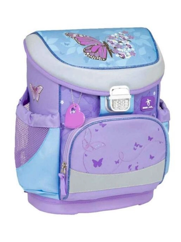 Belmil Purple Blue Butterfly Ergonomik Okul Sırt Çantası 405-33/AG