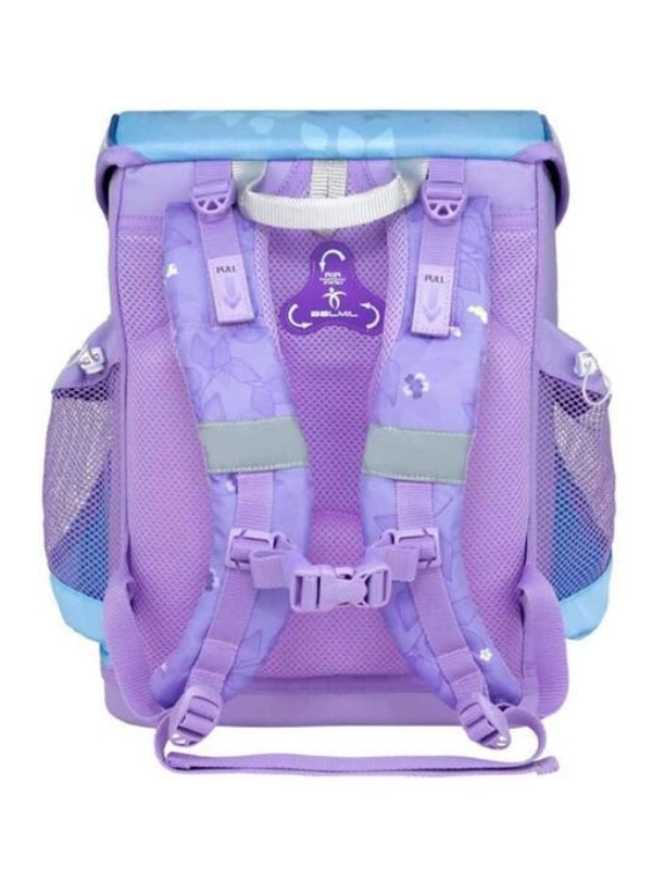 Belmil Purple Blue Butterfly Ergonomik Okul Sırt Çantası 405-33/AG