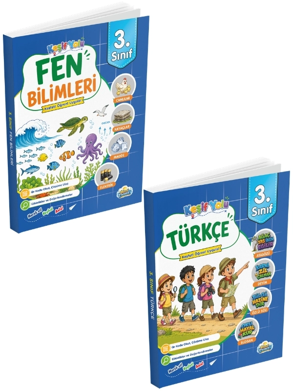 Mavi Deniz Yayınları 3.Sınıf Ders Kitabı Set 2026-2027  7 Kitap