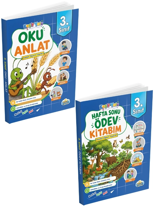 Mavi Deniz Yayınları 3.Sınıf Ders Kitabı Set 2026-2027  7 Kitap