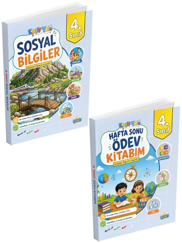 Mavi Deniz Yayınları 4.Sınıf Ders Kitabı Seti 2026-2027   6 Kitap