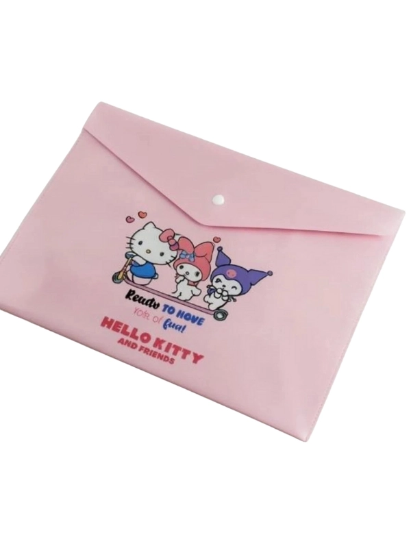 Keskin Color Hello Kitty Kuromi Çıtçıtlı Dosya A4 120770-13